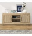 vidaXL TV Cabinet Sonoma Oak 102x35x45 cm Engineered Wood