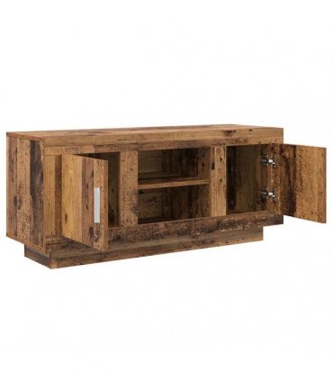 vidaXL TV Cabinet Old Wood 102 x 35 x 45 cm Engineered Wood