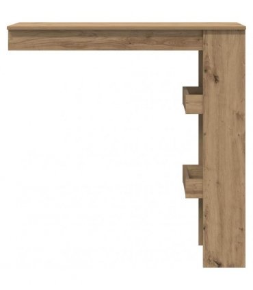vidaXL Wall Bar Table Artisan Oak 102x45x103.5 cm Engineered Wood