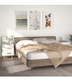 vidaXL Bed Cabinets 2 pcs White 40x35x47.5 cm