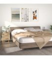 vidaXL Bed Cabinets 2 pcs Sonoma Oak 40x35x47.5 cm