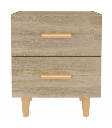 vidaXL Bed Cabinet Sonoma Oak 40x35x47.5 cm