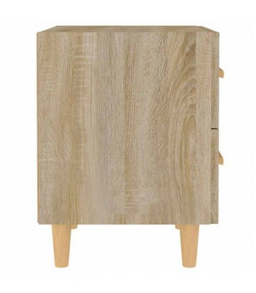 vidaXL Bed Cabinet Sonoma Oak 40x35x47.5 cm