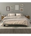 vidaXL Bedside Cabinets 2 pcs Smoked Oak 40x35x47.5 cm
