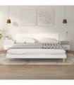 vidaXL Bedside Cabinets 2 pcs White 40x35x47 cm