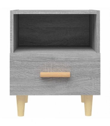 vidaXL Bedside Cabinets 2 pcs Grey Sonoma 40x35x47 cm