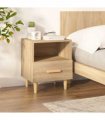 vidaXL Bedside Cabinet Sonoma Oak 40x35x47 cm