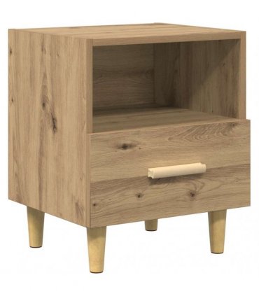 vidaXL Bedside Cabinet Artisan Oak 40 x 35 x 47 cm Engineered Wood