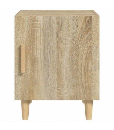vidaXL Bedside Cabinet Sonoma Oak Engineered Wood — V0672030148