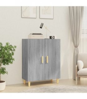 vidaXL Sideboard Grey Sonoma 70x34x90 cm Engineered Wood