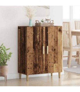 vidaXL Sideboard Old Wood 70 x 34 x 90 cm Engineered Wood