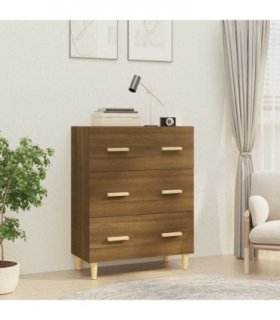 vidaXL Sideboard Brown Oak 70x34x90 cm Engineered Wood