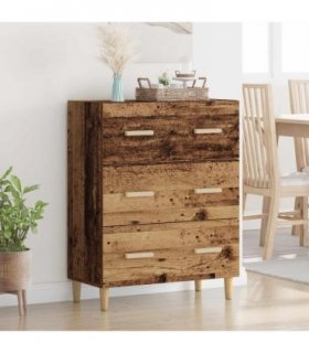 vidaXL Sideboard Old Wood 69.5 x 34 x 90 cm Engineered Wood