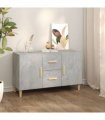 vidaXL Sideboard Concrete Grey 100x36x60 cm Engineered Wood