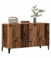 vidaXL Sideboard Old Wood 100x36x60 cm Engineered Wood — V0672030296