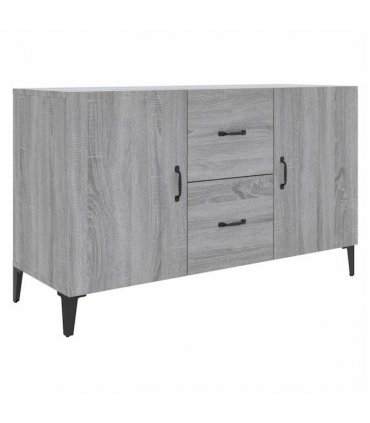 vidaXL Sideboard Grey Sonoma 100x36x60 cm Engineered Wood — V0672030297