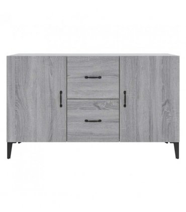 vidaXL Sideboard Grey Sonoma 100x36x60 cm Engineered Wood — V0672030297