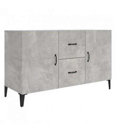 vidaXL Sideboard Concrete Grey 100x36x60 cm Engineered Wood — V0672030298