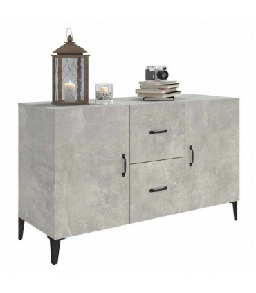 vidaXL Sideboard Concrete Grey 100x36x60 cm Engineered Wood — V0672030298