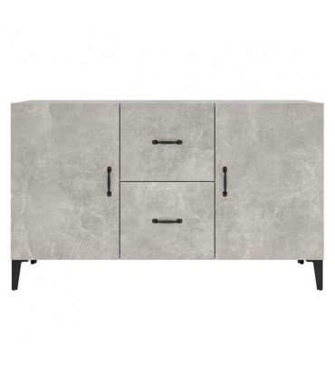 vidaXL Sideboard Concrete Grey 100x36x60 cm Engineered Wood — V0672030298