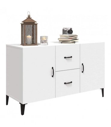 vidaXL Sideboard | White | Engineered wood | Medium | Sideboard | Rectangular
