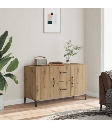 vidaXL Sideboard Artisan Oak 100x36x60 cm Engineered Wood — V0672030300
