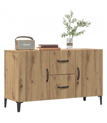 vidaXL Sideboard Artisan Oak 100x36x60 cm Engineered Wood — V0672030300