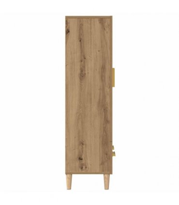 vidaXL Highboard Artisan Oak 70x31x115 cm Engineered Wood
