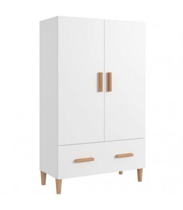 vidaXL Highboard White 70x31x115 cm Engineered Wood