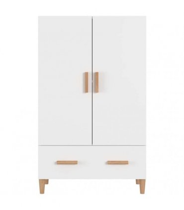 vidaXL Highboard White 70x31x115 cm Engineered Wood