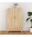 vidaXL Highboard Sonoma Oak 70x31x115 cm Engineered Wood