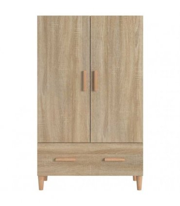 vidaXL Highboard Sonoma Oak 70x31x115 cm Engineered Wood