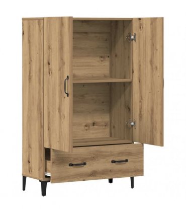vidaXL Highboard Artisan Oak 70x31x115 cm Engineered Wood — V0672030316