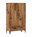 vidaXL Highboard Old Wood 70x31x115 cm Engineered Wood — V0672030319