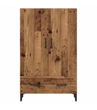 vidaXL Highboard Old Wood 70x31x115 cm Engineered Wood — V0672030319