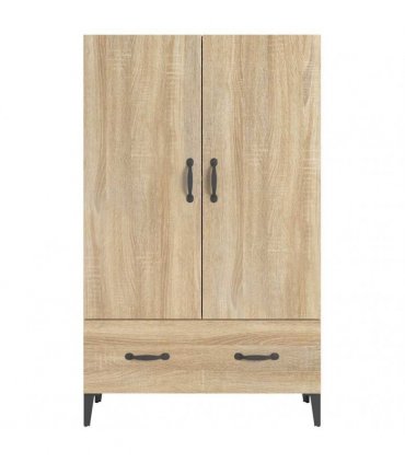 vidaXL Highboard Sonoma Oak 70x31x115 cm Engineered Wood — V0672030322