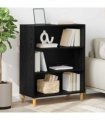 vidaXL Sideboard Black Oak 69.5 x 32.5 x 90 cm Engineered wood
