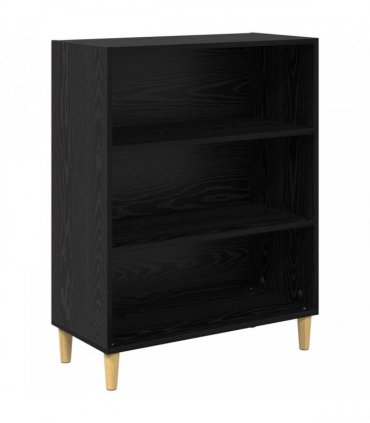 vidaXL Sideboard Black Oak 69.5 x 32.5 x 90 cm Engineered wood