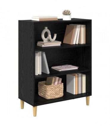 vidaXL Sideboard Black Oak 69.5 x 32.5 x 90 cm Engineered wood