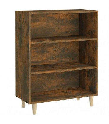 vidaXL Sideboard Smoked Oak 69.5x32.5x90 cm Engineered Wood