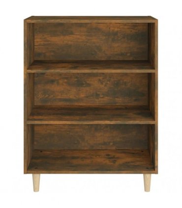 vidaXL Sideboard Smoked Oak 69.5x32.5x90 cm Engineered Wood