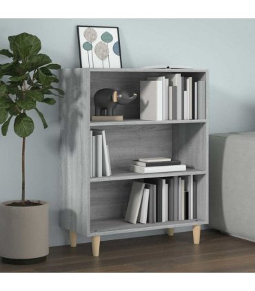 vidaXL Sideboard Grey Sonoma 69.5x32.5x90 cm Engineered Wood