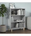 vidaXL Sideboard Grey Sonoma 69.5x32.5x90 cm Engineered Wood
