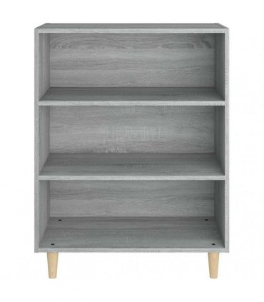 vidaXL Sideboard Grey Sonoma 69.5x32.5x90 cm Engineered Wood