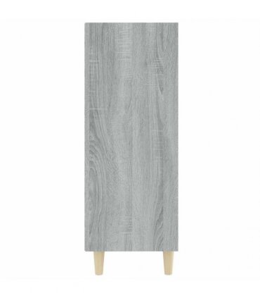 vidaXL Sideboard Grey Sonoma 69.5x32.5x90 cm Engineered Wood