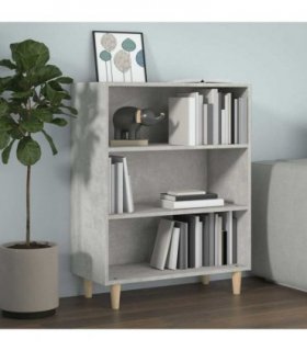 vidaXL Sideboard Concrete Grey 69.5x32.5x90 cm Engineered Wood