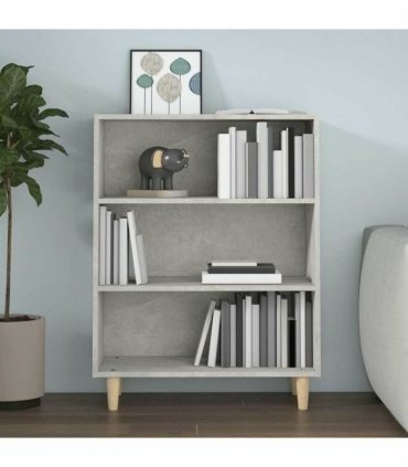 vidaXL Sideboard Concrete Grey 69.5x32.5x90 cm Engineered Wood