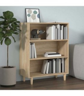 vidaXL Sideboard Sonoma Oak 69.5x32.5x90 cm Engineered Wood