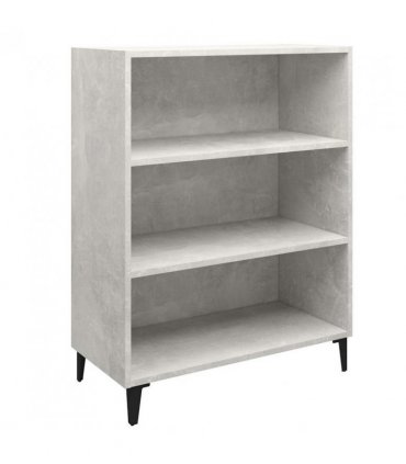 vidaXL Sideboard Concrete Grey 69.5x32.5x90 cm Engineered Wood — V0672030333
