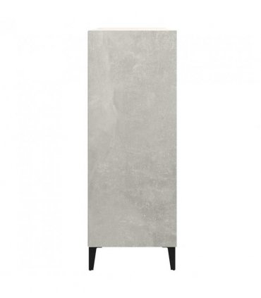 vidaXL Sideboard Concrete Grey 69.5x32.5x90 cm Engineered Wood — V0672030333